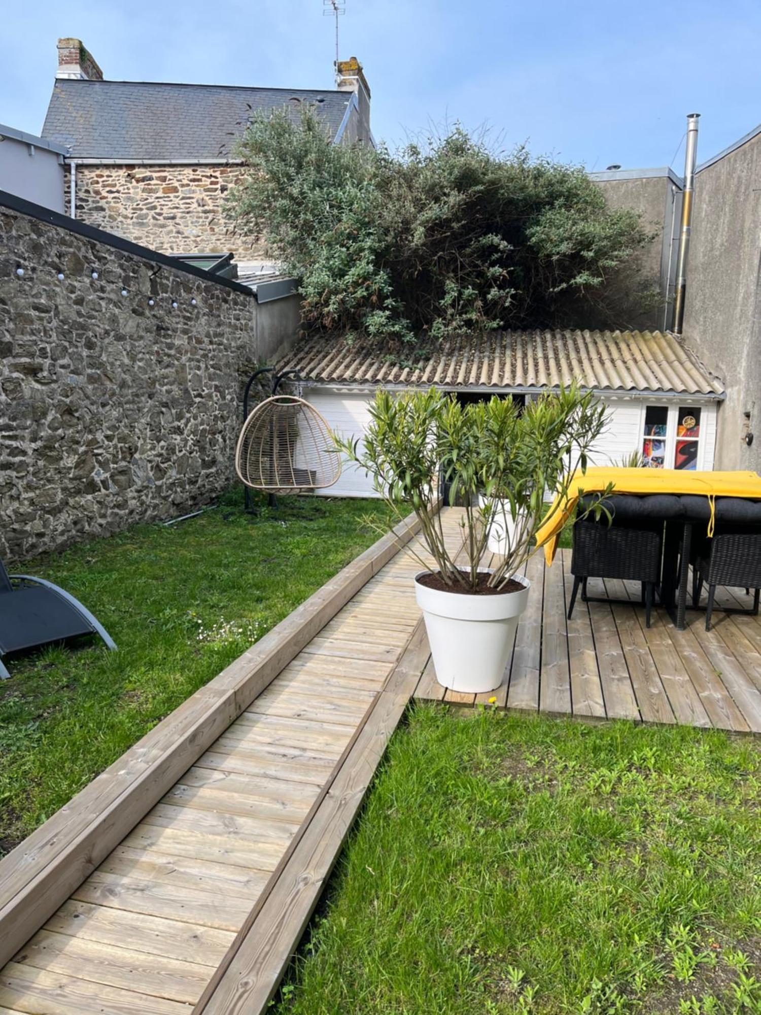 Maison De Ville Avec Jardin Clos Des Matignon Granville Dış mekan fotoğraf